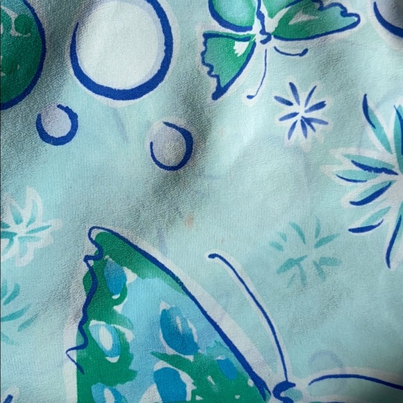 100% Silk Lotty B. Mustique Sarong Scarf - Picture 16 of 16